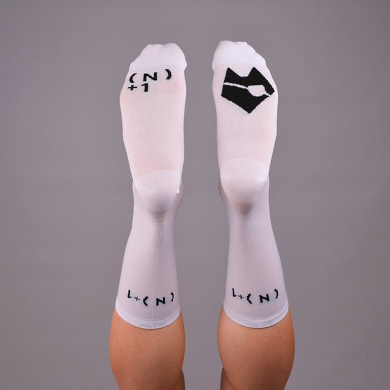 N + ( 1 ) Socks - White