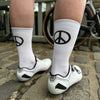 PEACE Socks - White