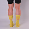 DON’T KILL MY VIBE Socks - Banana Yellow