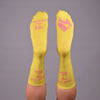 DON’T KILL MY VIBE Socks - Banana Yellow