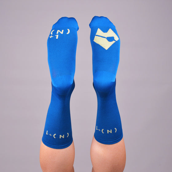 N + ( 1 ) Socks - Cobalt
