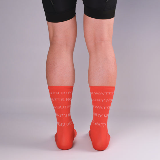 WATT UP Socks - Red Rosa